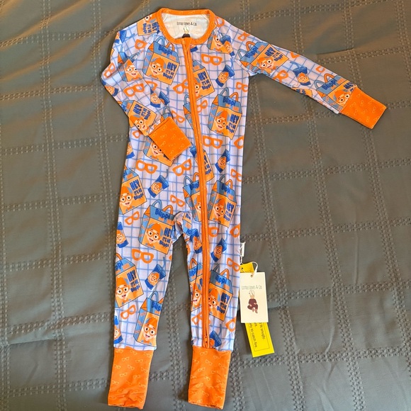 BNWT Little Loves & Co Blippi Bamboo Zippy 18-24m - Picture 2 of 7